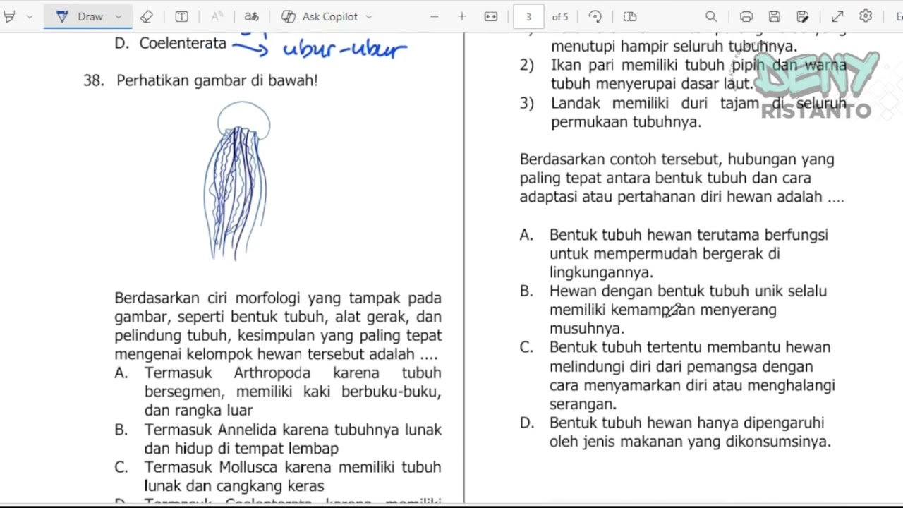 Pemantapan Tes Mid Semester IPA Kelas 7 2026 PART 2 (Biologi)