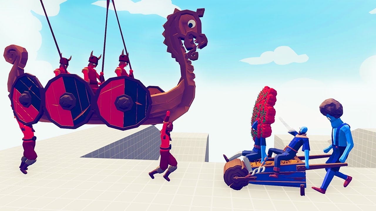 WHEELBARROW MULTIPLE APPLES vs EVERY BOSS | TABS - Totally Accurate Battle Simulator