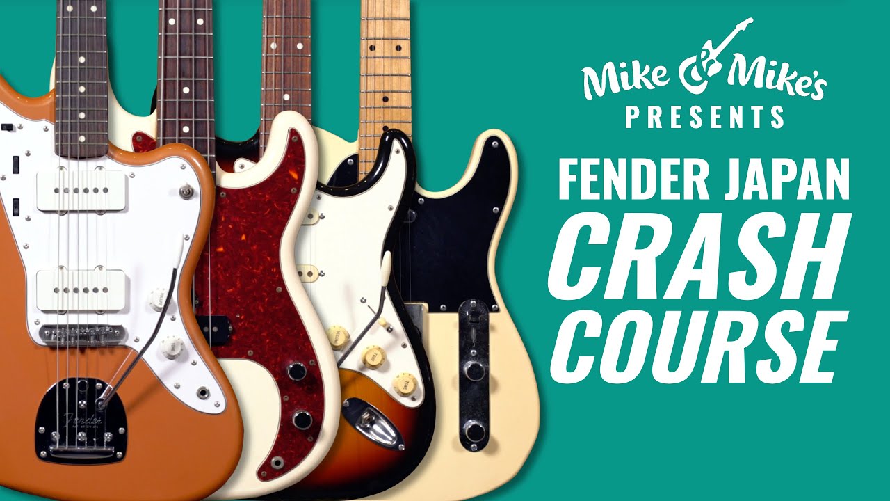 КРАТКИЙ КУРС FENDER JAPAN: MIJ против CIJ: датирование, идентификация и многое другое!