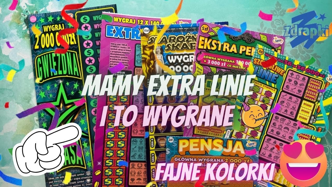 Gwiezdna Kasa⭐ Extra Linie i nowe kolory zdrapek🩷W końcu je znaleźliśmy😍🥳#zdrapki #wygrana #lotto