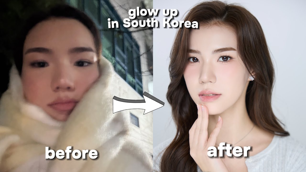 GLOW UP ПЕРЕВОПЛОЩЕНИЕ В Корее: корейский салон, personal color test, фотосессия, смена стиля