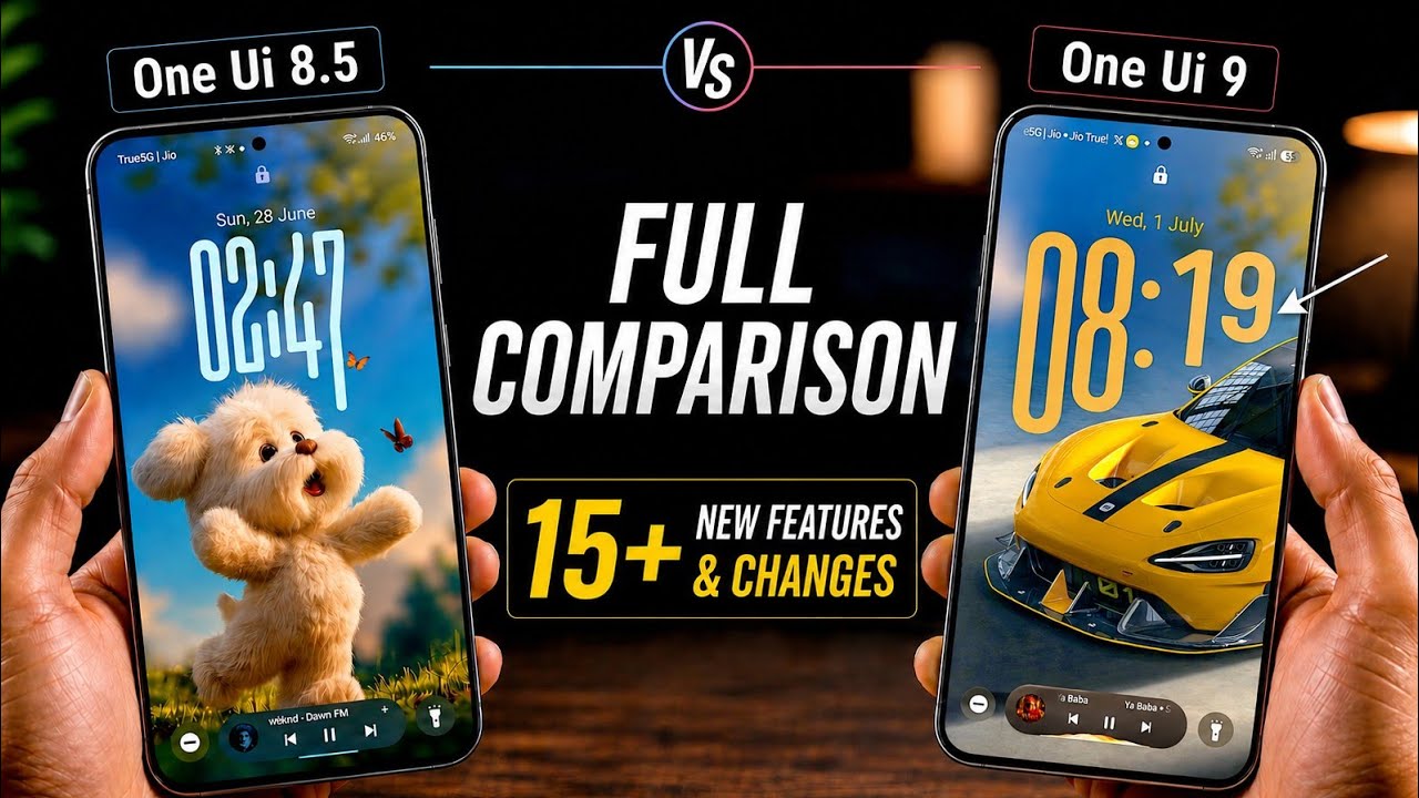 One UI 9 против One UI 8.5 &mdash; 15+ новых функций и изменений, которые стоит увидеть! 🔥