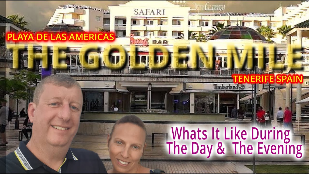 The Golden Mile, Las Americas, Tenerife.