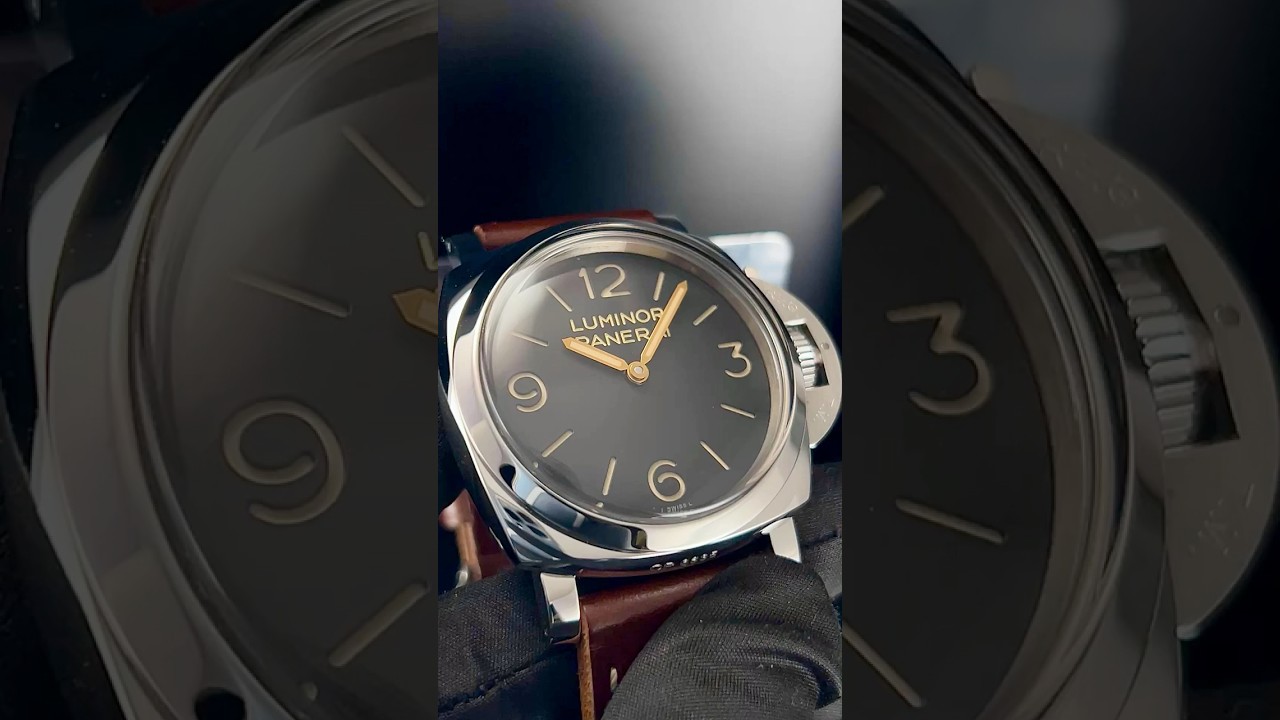 PANERAI LUMINOR 1950 3 DAYS 47MM BLACK DIAL PAM 372 (UNDATED)