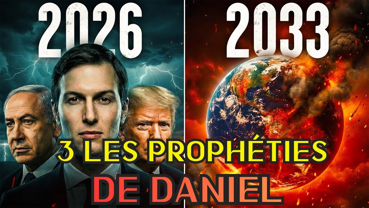 3 prophéties de Daniel qui sont sur le point de s'accomplir (2026 - 2032)