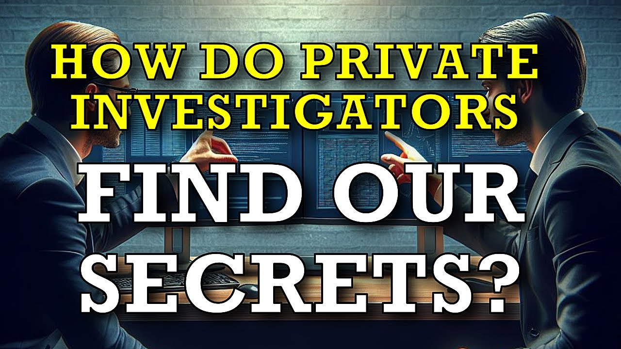 🟩Private Investigator’s Secret Tips to Finding People’s Secrets  Private Investigator Training Video