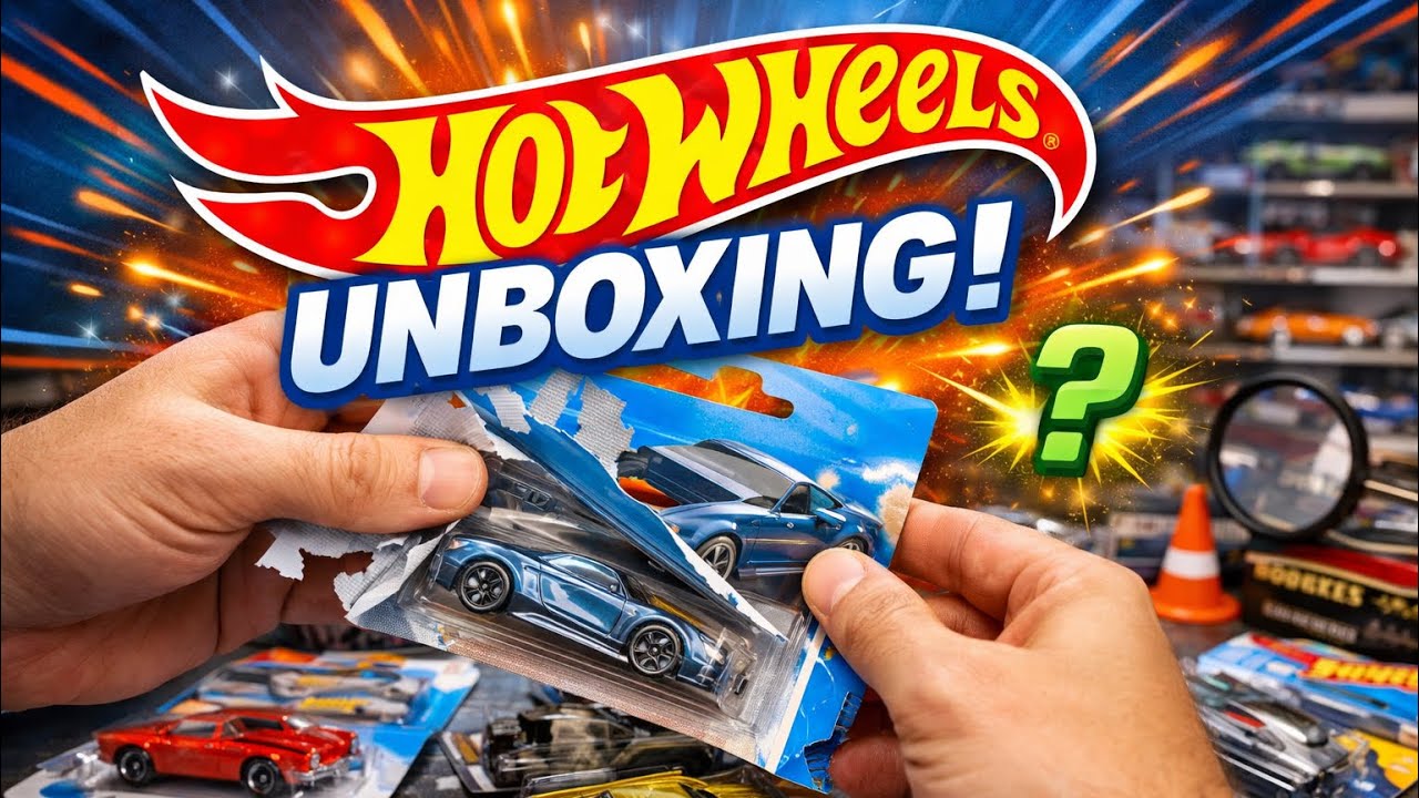  Late-Night Hot Wheels Unboxing Session