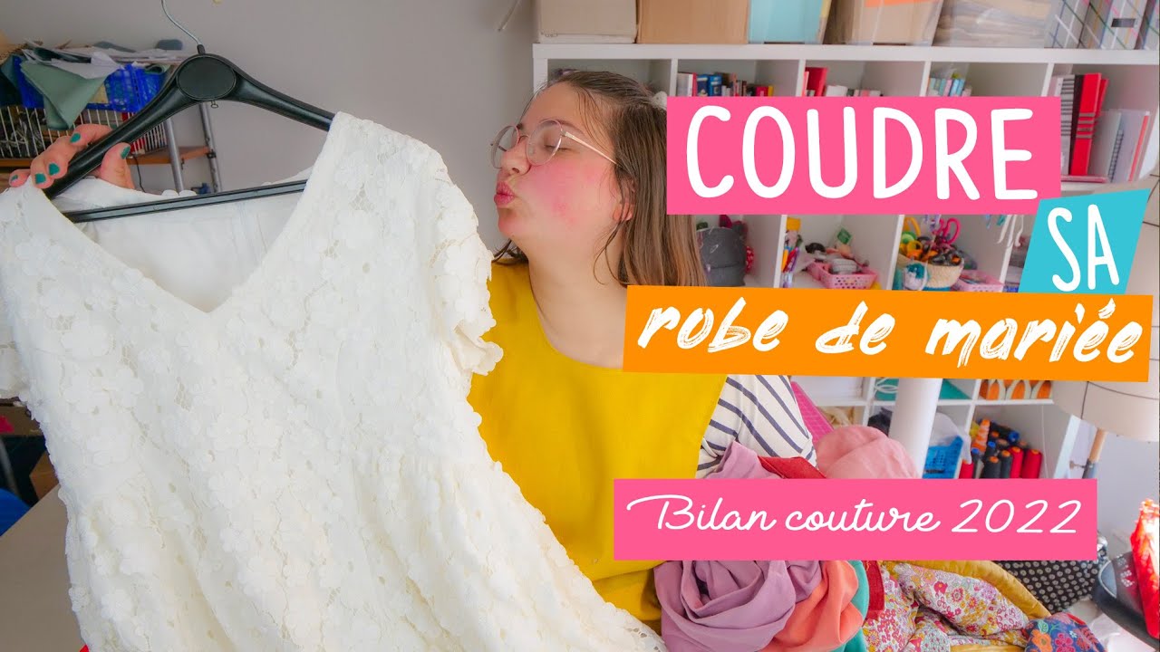J'ai cousu ma robe de marié et ma doudoune ! Bilan couture 2022