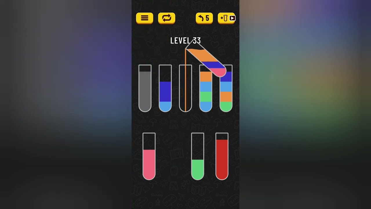 Water Sort Puzzle - Level 33