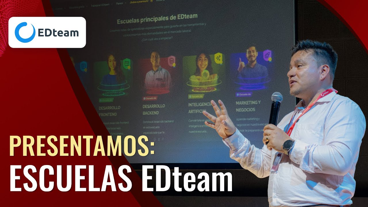 Presentamos: Escuelas EDteam. La nueva educaci&oacute;n online #EDcamp Lima 2024