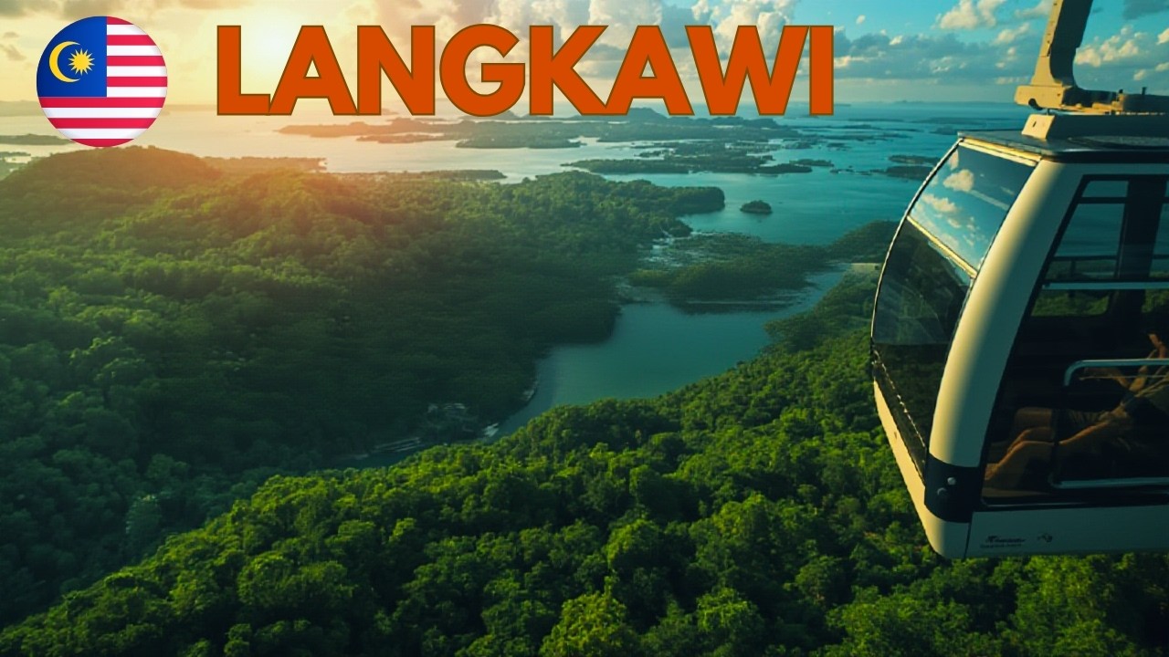 🌄 Langkawi desde las alturas 🇲🇾 | Teleférico, puente colgante y viajar solo.