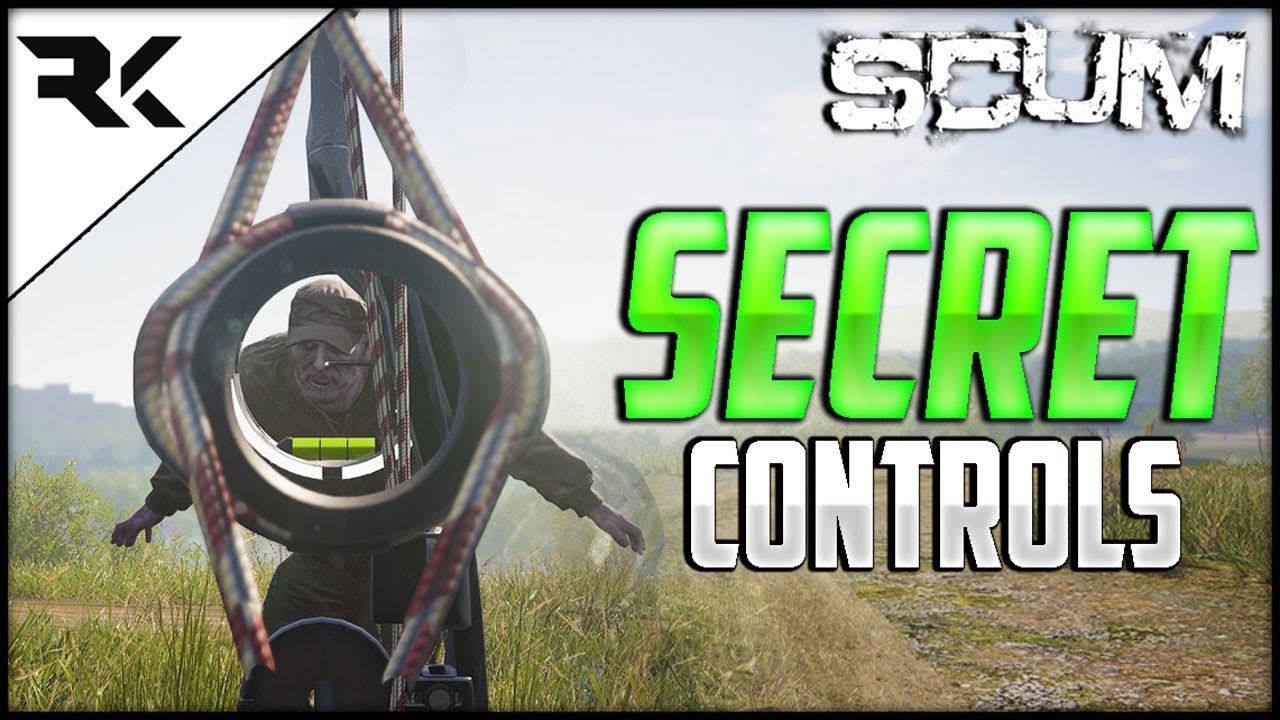 SCUM [Guide] - Hidden Controls You Probably Didn't Even Know Existed!