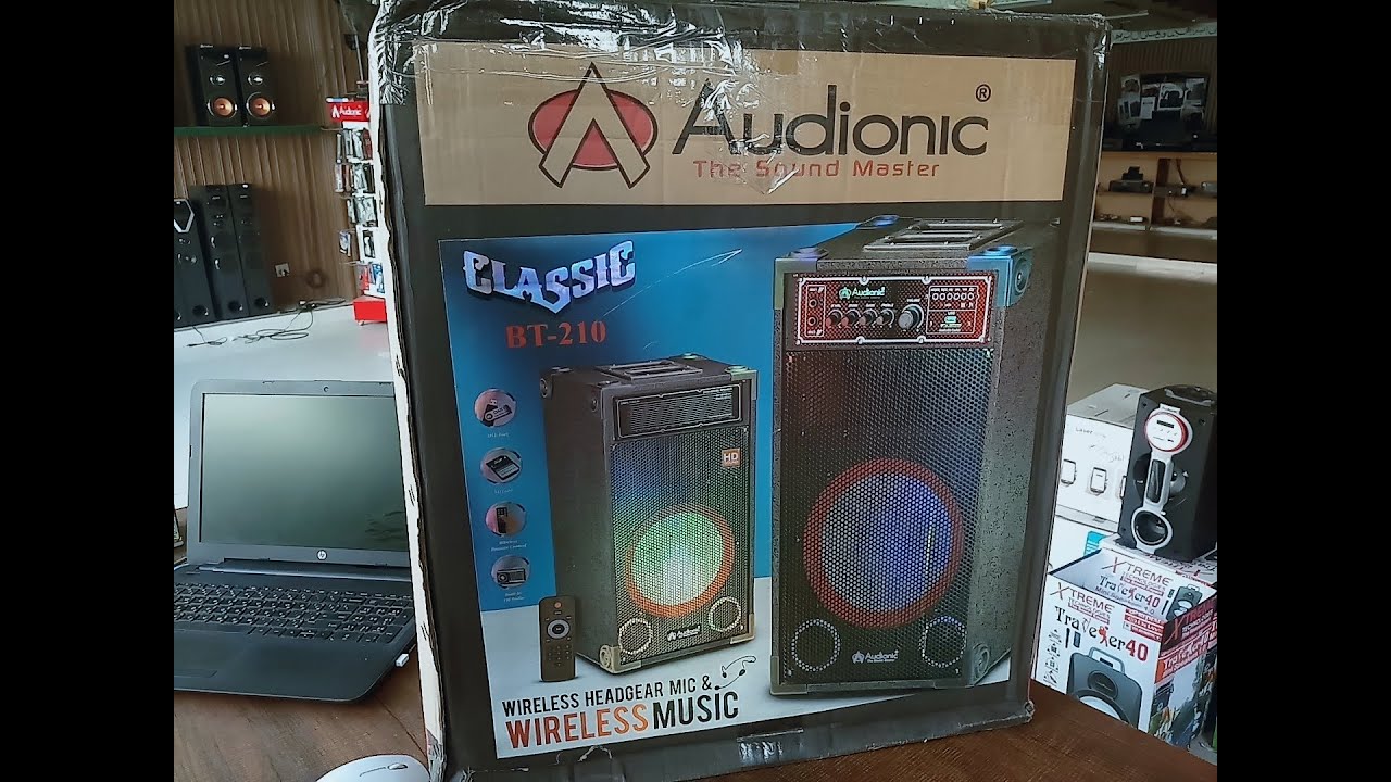 Audionic classic Bt-210 Unboxing Vlog#Mamoonwalay