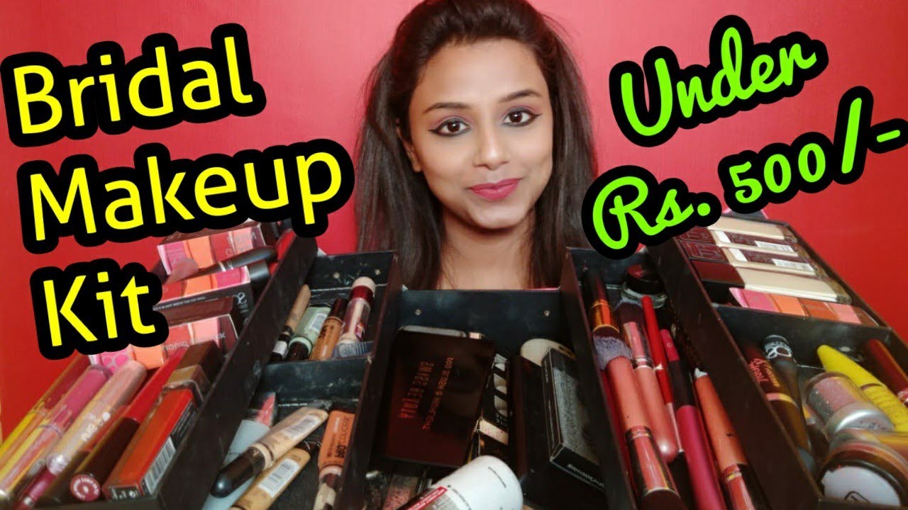 Bridal Makeup Kit || Under 500 || Long Lasting Makeup || Neha Beauty Hub