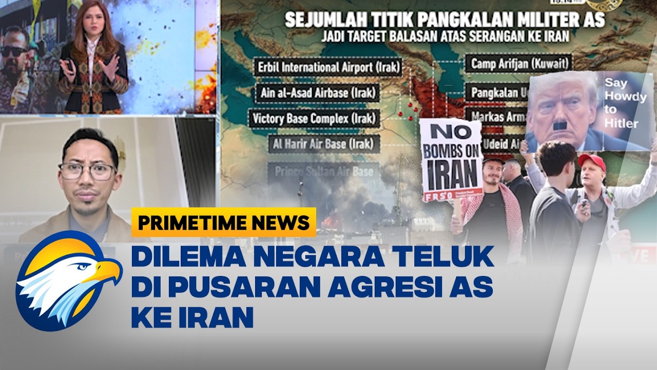 [FULL] - DIALOG - Langit Arab Saudi Hingga Irak Dihujani Rudal Iran, AS Buat Apa?
