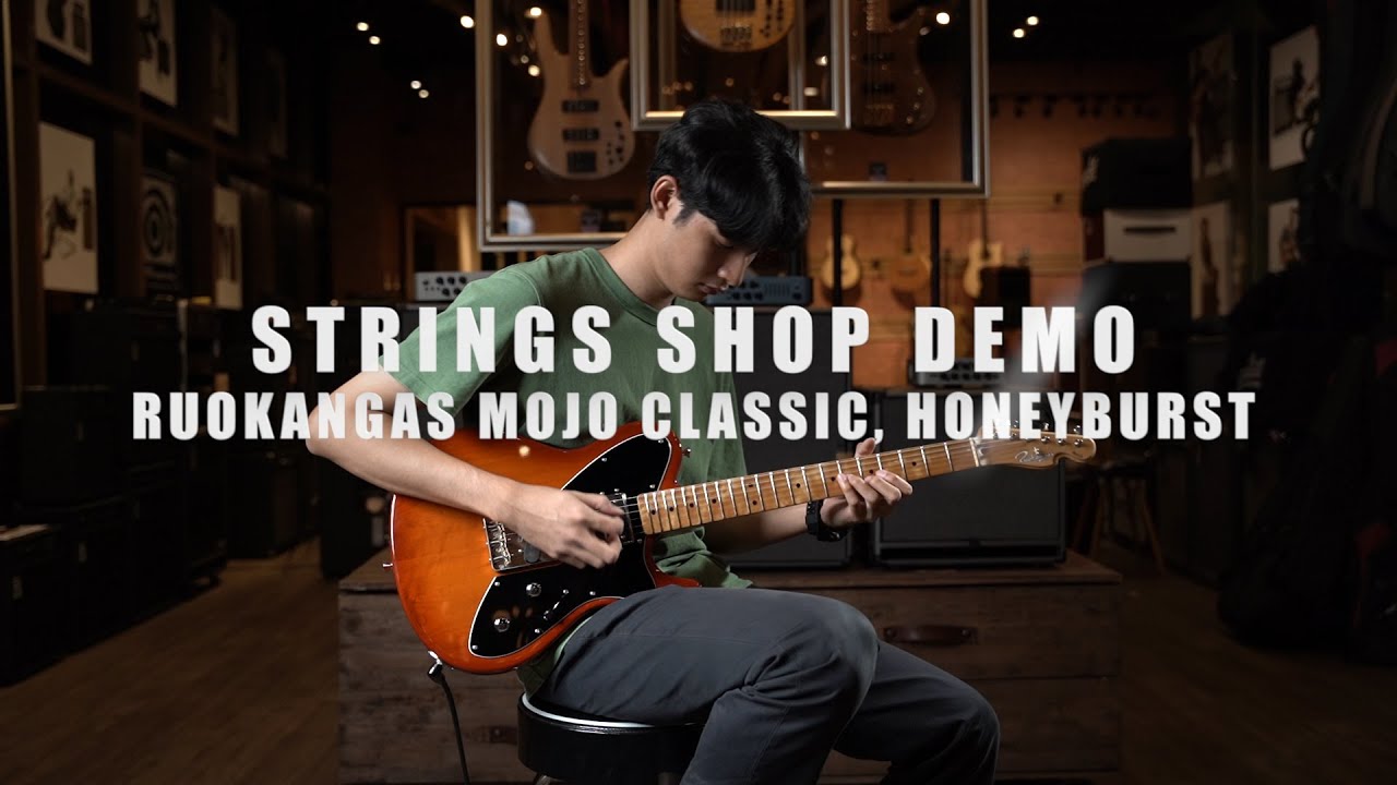 STRINGS SHOP DEMO : RUOKANGAS MOJO CLASSIC, HONEYBURST