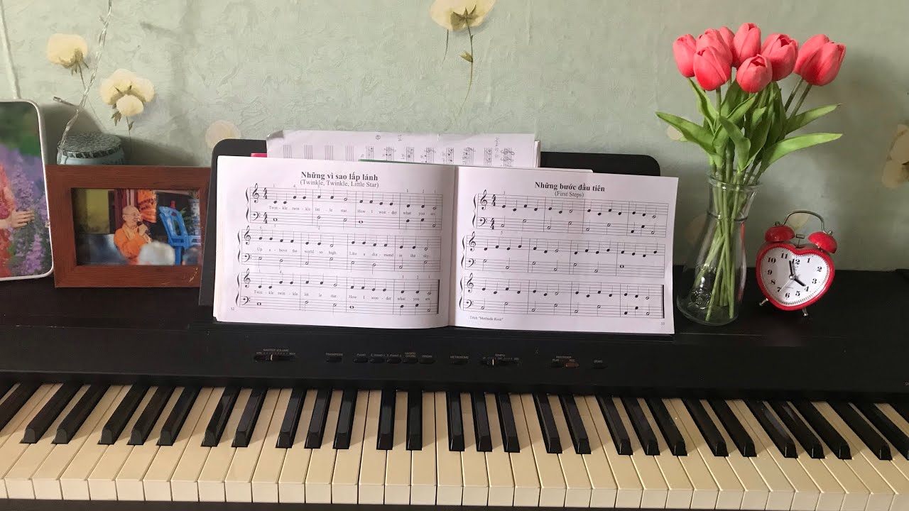 Những v&igrave; sao lấp l&aacute;nh. Ng&agrave;y 16.02.203 #hocchoipiano  #dayhocdanmienphi #howtoplaypiano #learnpiano