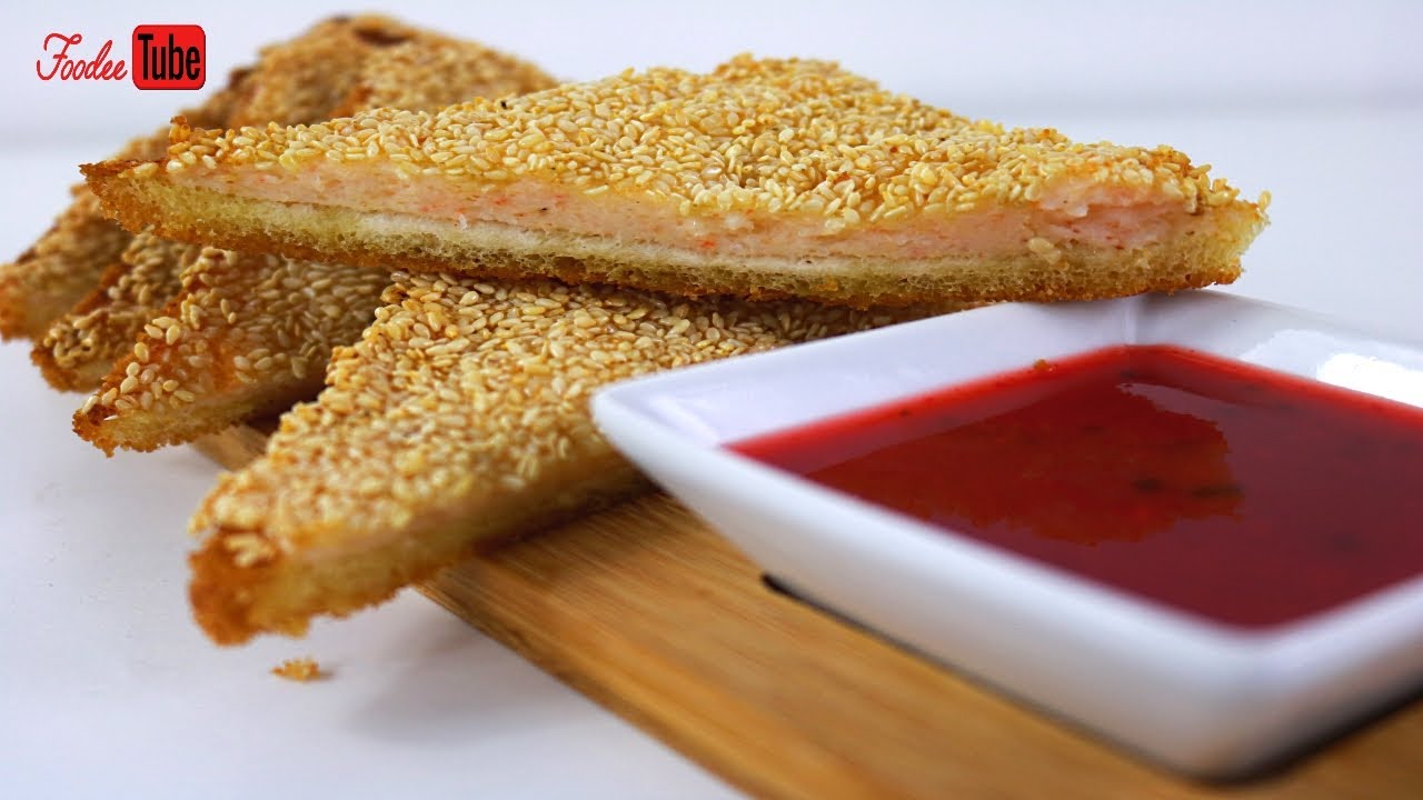 How To Make PRAWN Sesame Toast | Most Popular