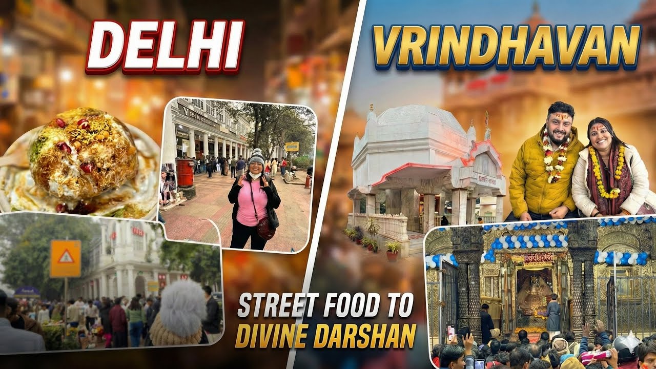 BANKE BIHARI DARHSAN & NEEM KAROLI BABA ASHRAM WAS SURREAL & A WHOLESOME FAMILY JOURNEY
