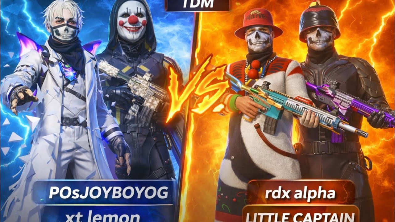 LITTLE CAPTAIN VS TWO BEST TDM  PLAYER/PART~1#captain#pubg#bgm#starcaptaintdm#tdmgameplay 