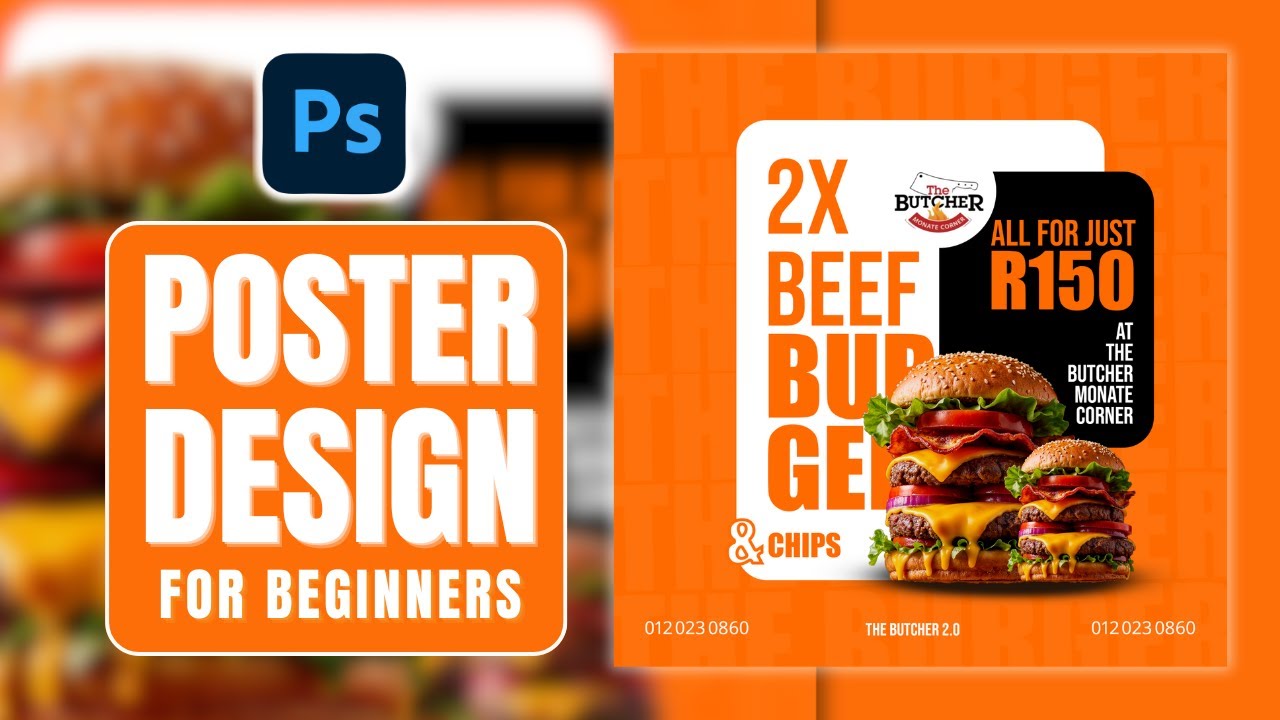 Poster Design in Adobe Photoshop | Complete Step-by-Step Tutorial for Beginners