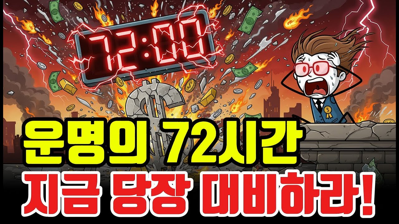 은(銀) 시장 비상사태! 달러 붕괴와 함께 찾아온 '운명의 72시간', 지금 당장 대비하십시오