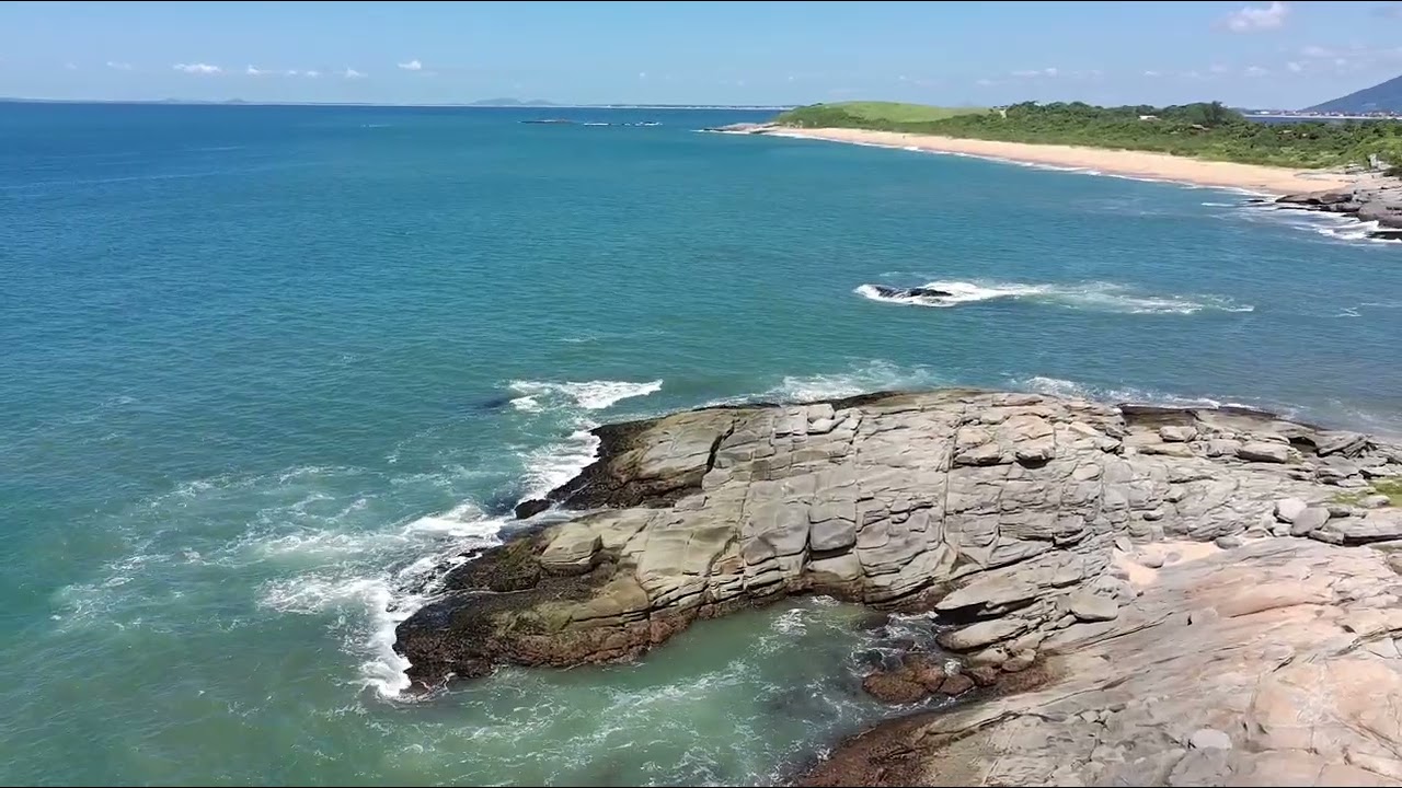 Praia de Areias Negras vista de cima