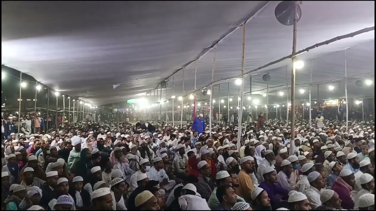 নরসিংদী জেলা মাধবদী থানায় উলামা পরিষদ মাধবদী থানার উদ্যোগে ইসলামী মহা সম্মেলন 