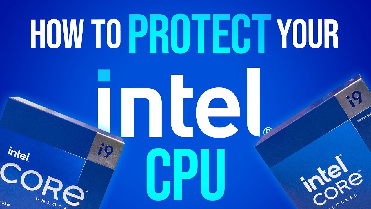 Intel admits CPU issues. How to STOP Instability and Protect your CPU!