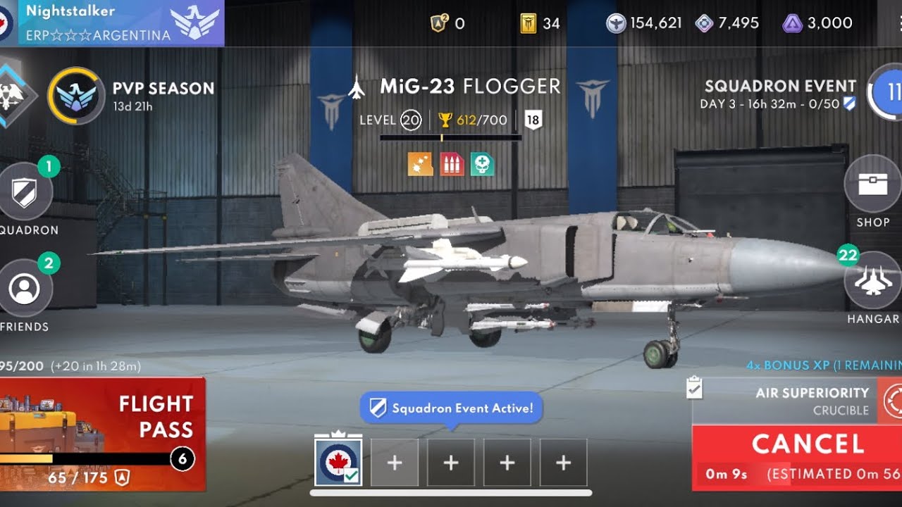 MIG 23 flogger gameplay (metalstorm)