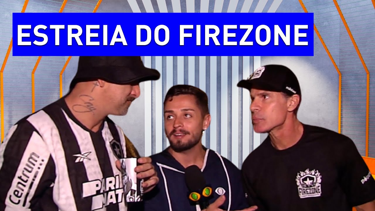 ESTREIA DO FIREZONE NO ESTÁDIO NILTON SANTOS