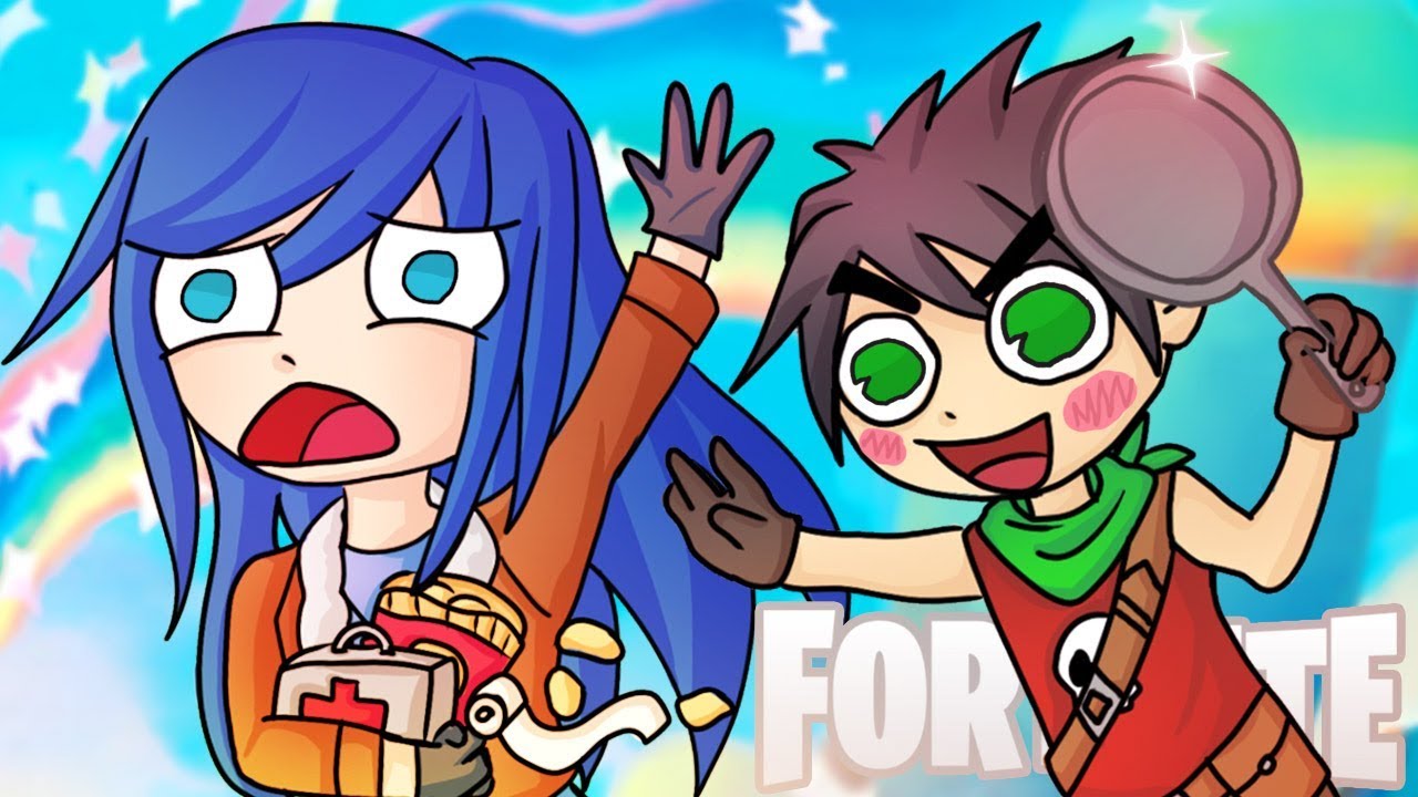 БЕЖИМ СПАСАЯ СВОИ ЖИЗНИ в режиме «Королевская битва» Fortnite!