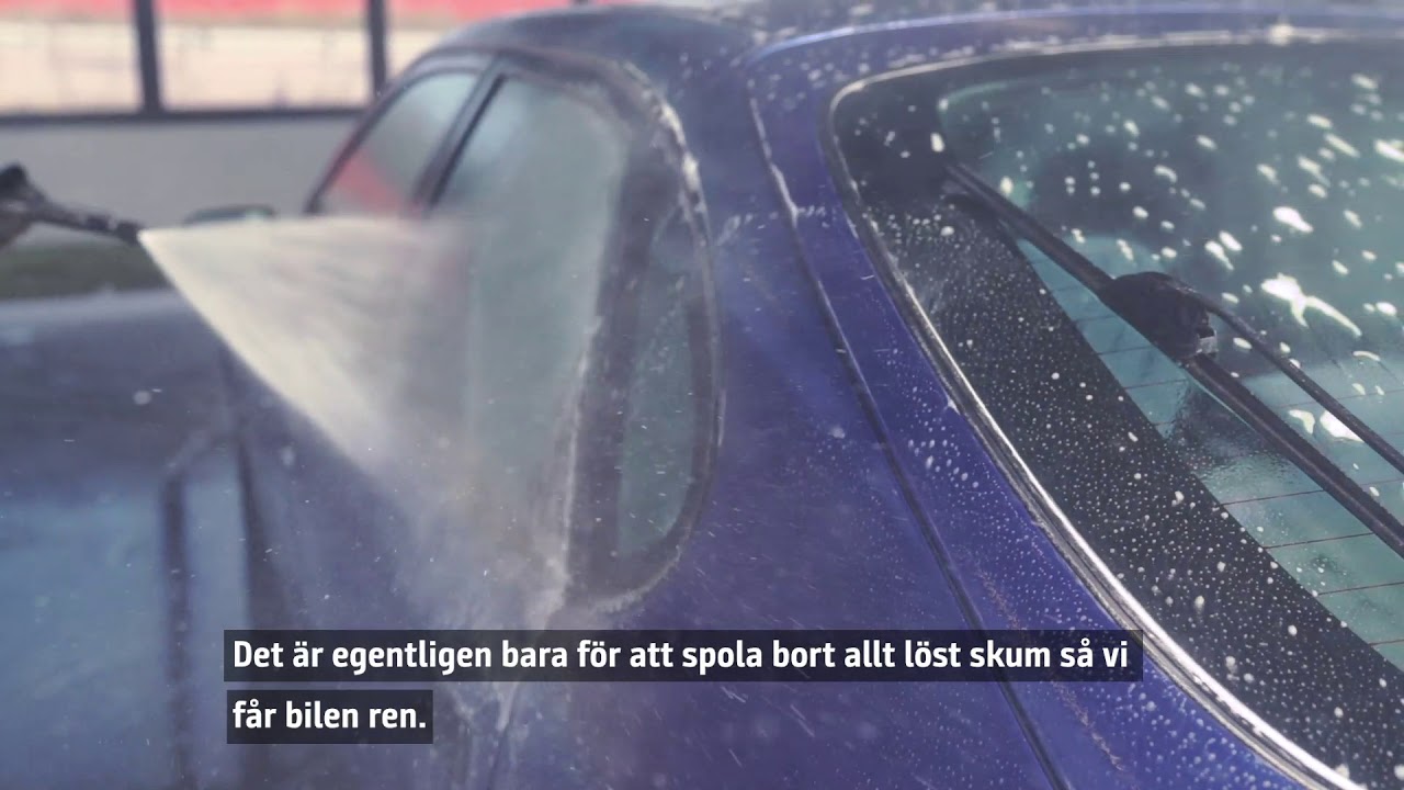 Biltv&auml;tt hos Glimra - Steg f&ouml;r steg med Erik