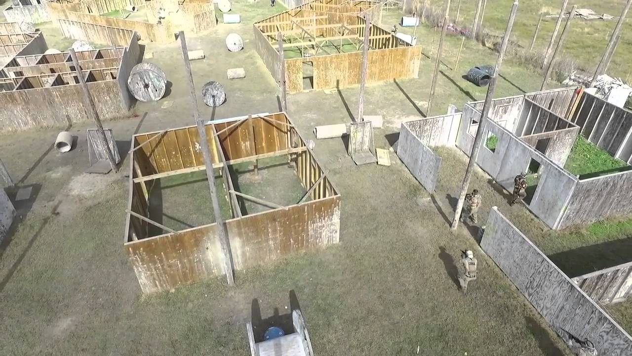 Modern Combat Sports Game At Glory Paintball WITH A DRONE!
