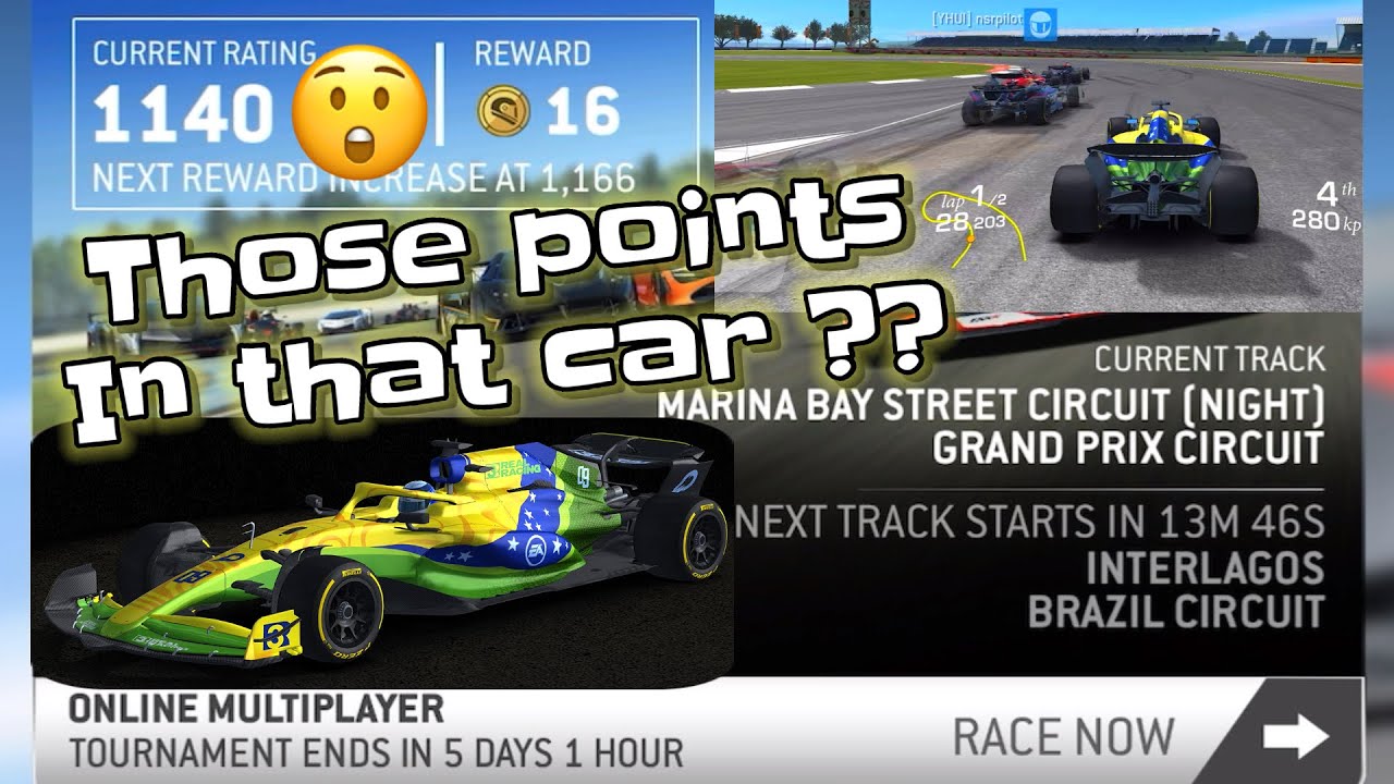 Online Multiplayer… Beating Formula 1 in the Valente?? 🤔😉