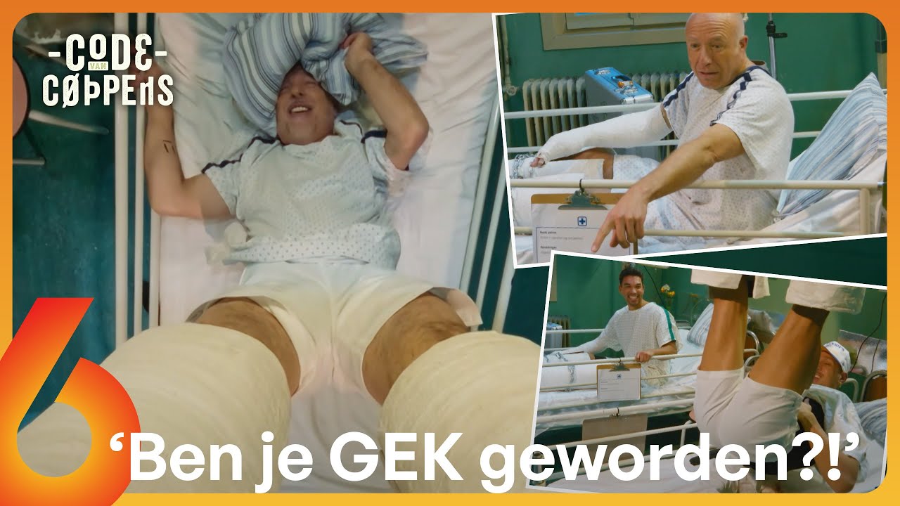 SMERIG! Rob Kamphues en Worthy de Jong hangen ONDERSTEBOVEN in TOILET! 🤮 | Code van Coppens