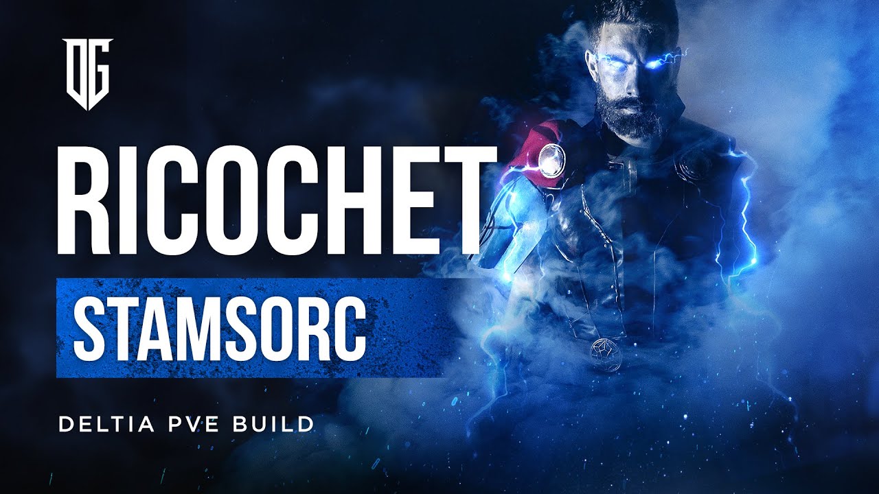 Ricochet Stamina Sorcerer PvE Build for the Elder Scrolls Online