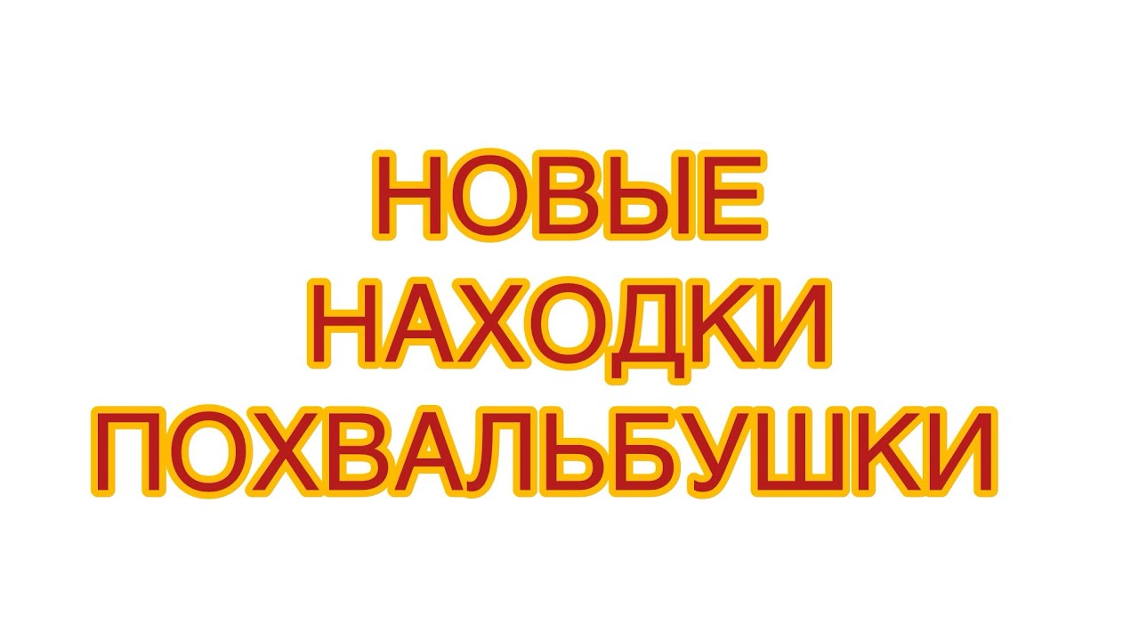 НОВЫЕ НАХОДКИ. ПОХВАЛЬБУШКИ. 10/03/26 @larisatabashnikova 