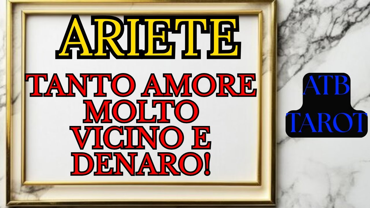 ARIETE: un grande amore sta tornando e l’universo ti manda abbondanza 💘💰🌟