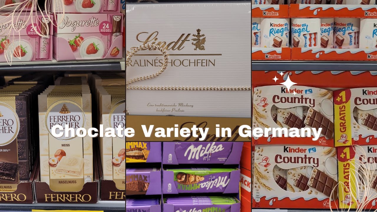 Chocolate Variety in Germany || Best Chocolate in Germany || top Chocolate