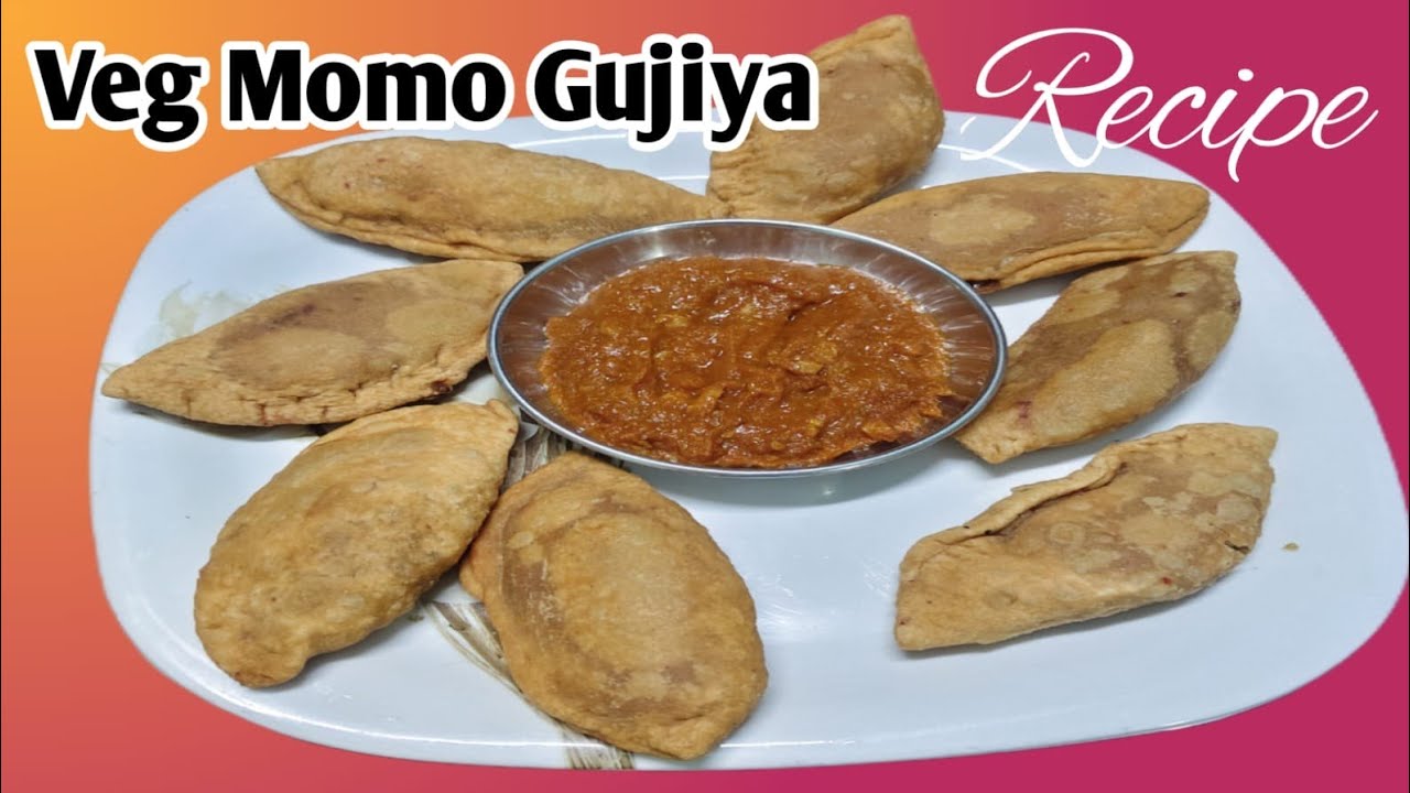 Holi special veg momo gujiya बच्चे भी मांग मांग कर खाएंगे जब आप होली पर यह वेज मोमो गुजिया बनाएंगे 