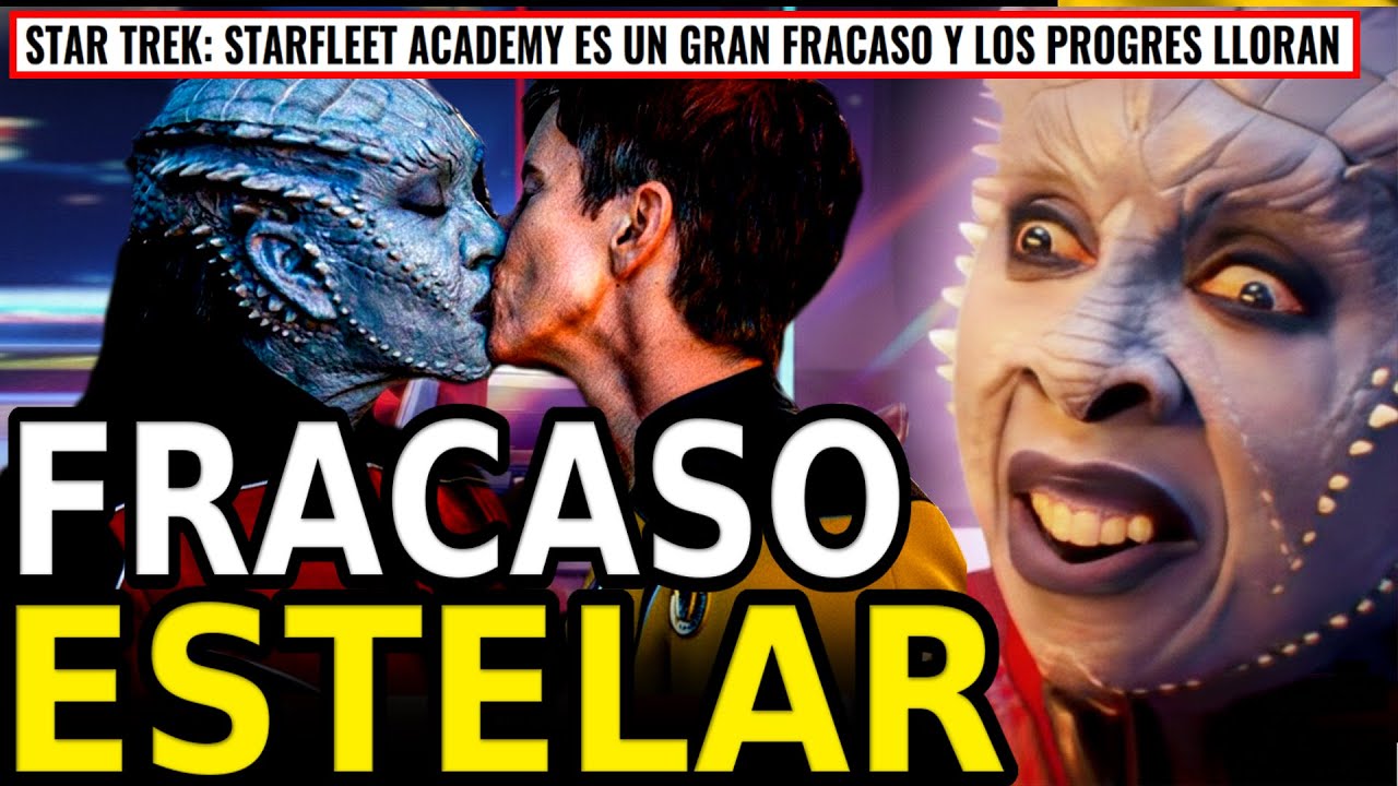 Star Trek: Starfleet Academy DESTRUIDA por introducir tramas QUEER PRO LGTB+ CRINGE