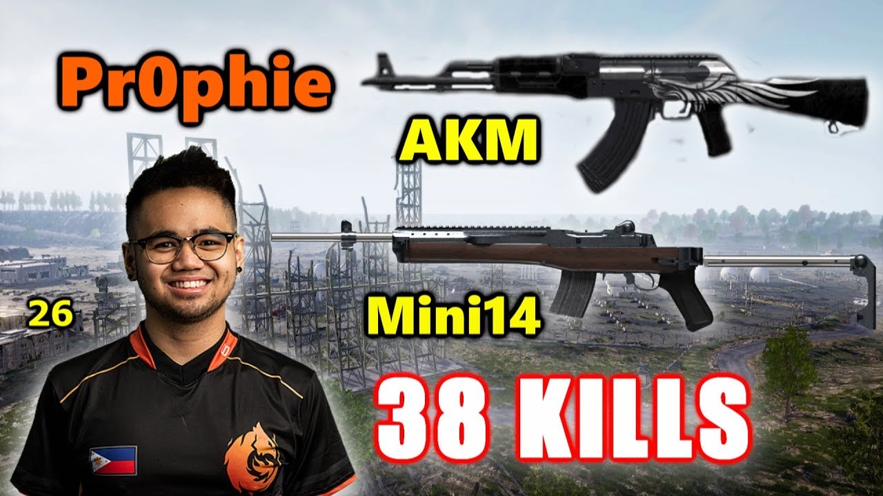 Genesis Pr0phie & pride_xd - 38 KILLS - AKM+Mini14 - DUO vs SQUADS - PUBG