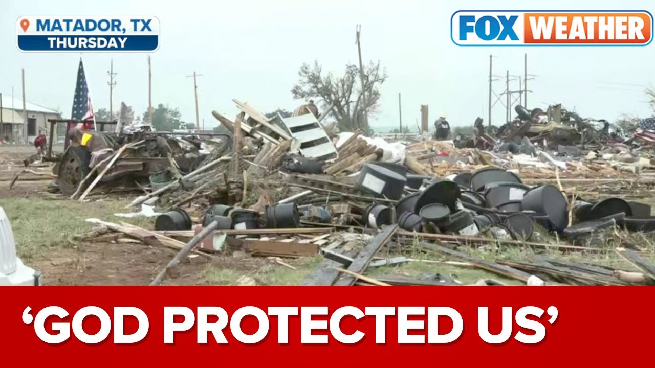 Matador Tornado Survivor Put Pillows On Grandkids While Huddled In Bathroom To Help Survive Twister
