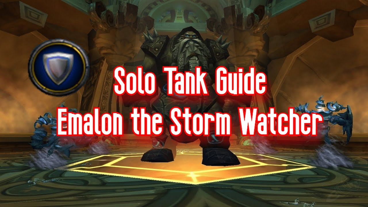 How To Solo-Tank Emalon the Storm Watcher (WotLK Classic)