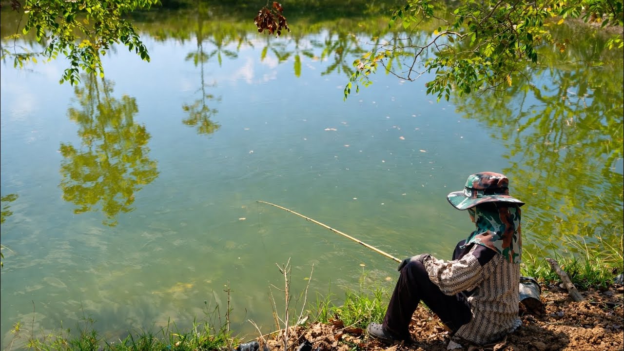 ตกปลาหาอยู่หากินหมายบ่อ Fishing, Simple Life in the Countryside