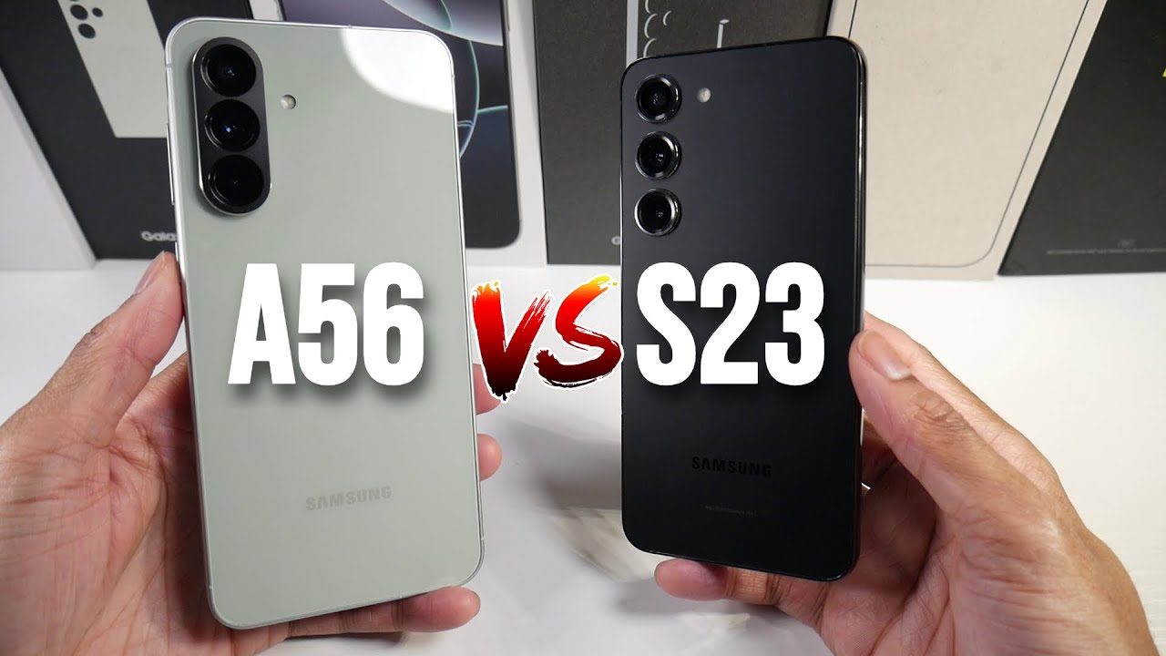 Samsung Galaxy A56 VS Samsung Galaxy S23 In 2025 (Camera Comparison, PUBG & Display & Speed)