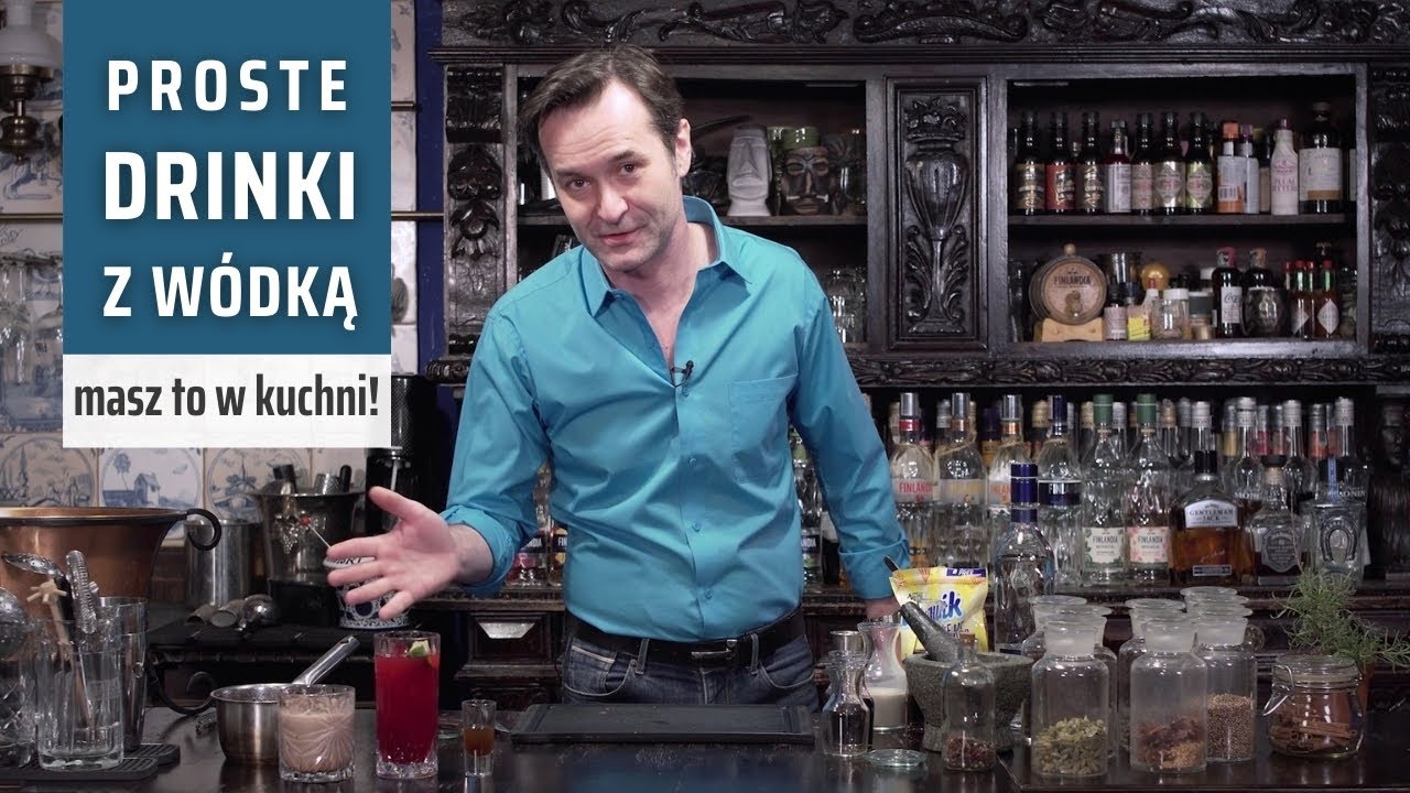 Drinki z w&oacute;dką | Jak zrobić 3 proste drinki z w&oacute;dką w domu, z tego co znajdziesz w kuchni.