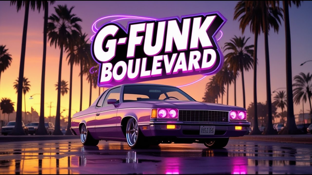 Smooth West Coast G-Funk 🌴🌇 | Sunset to Midnight Cruising Vibes