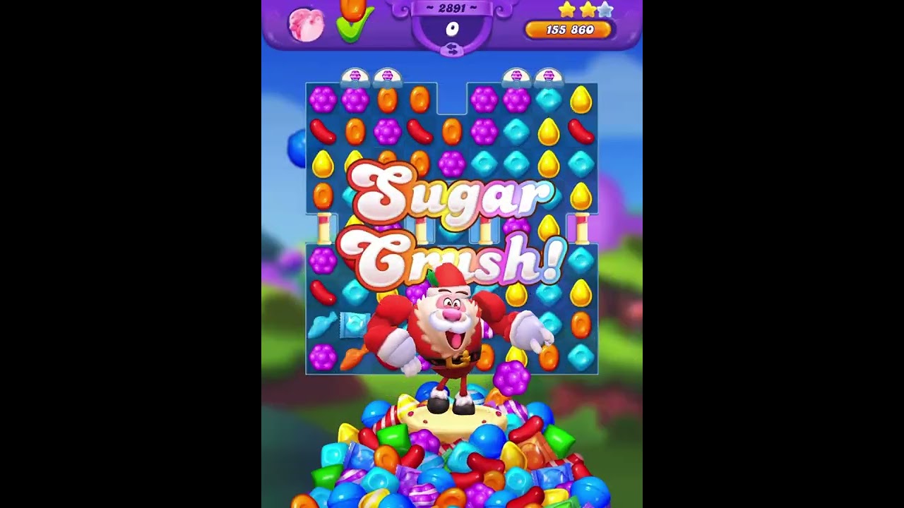Candy Crush Friends Saga 4K (Level 2891 - 2895)